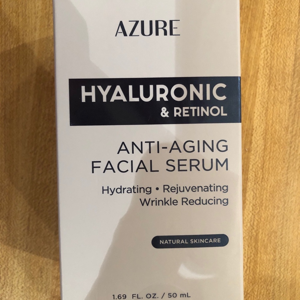 AZURE~~HYALURONIC & RETINOL~~ANTI-AGING FACIAL